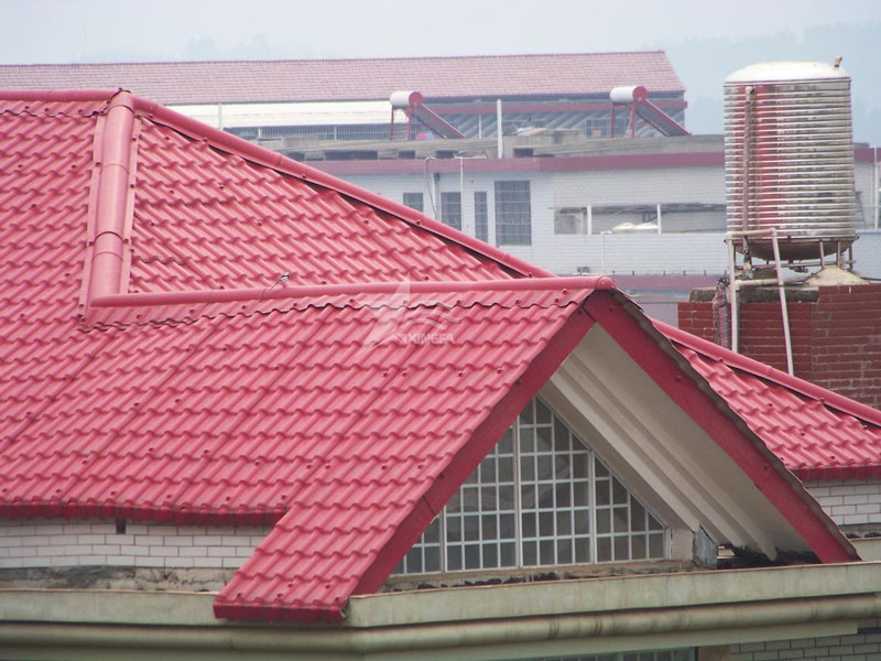 新型屋面建材合成樹(shù)脂瓦，傳統建筑用瓦的傳承替代建筑材料